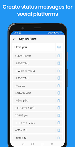 Text Styles Screenshot 1