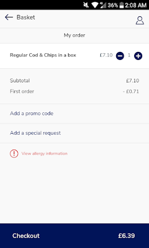 Wellies Fish & Chips Screenshot 2