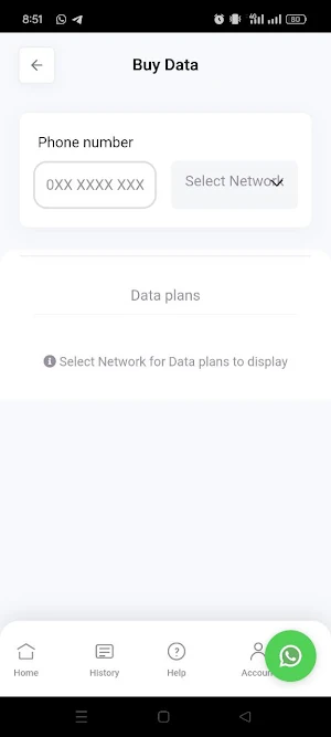 D Malam Data Sub Screenshot 1