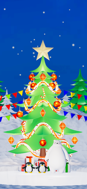 脱出ゲーム　ペンギンくんとシロクマのクリスマスツリー Screenshot 1