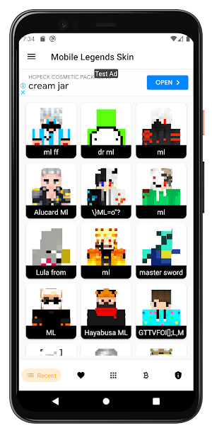 Mobile Legends Skin For MCPE Screenshot 0