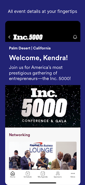 Inc. Events Screenshot 0