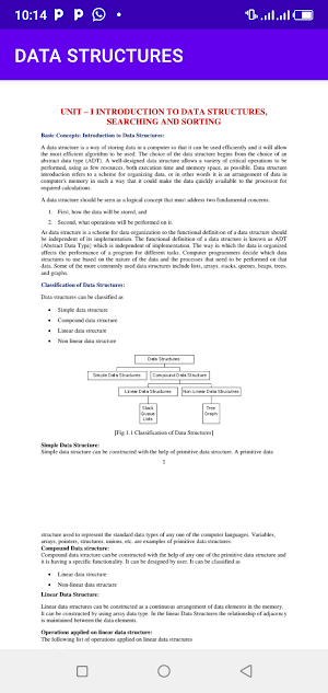 Data Structures Screenshot 0