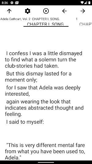 Book, Adela Cathcart, Vol. 2 Screenshot 1