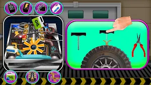 Police Car Wash Cleanup: Repair & Design Vehicles Screenshot 1