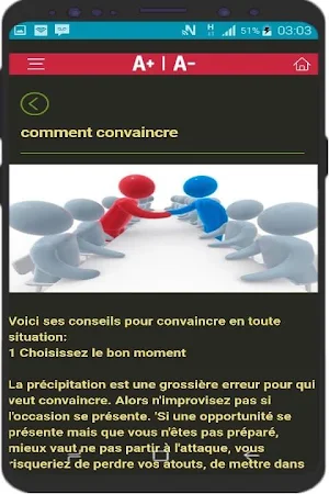 Influencer les autres et les convaincre Screenshot 0