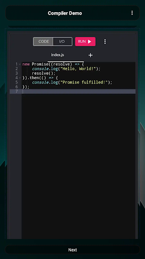 EmberJS Web Framework Screenshot 3