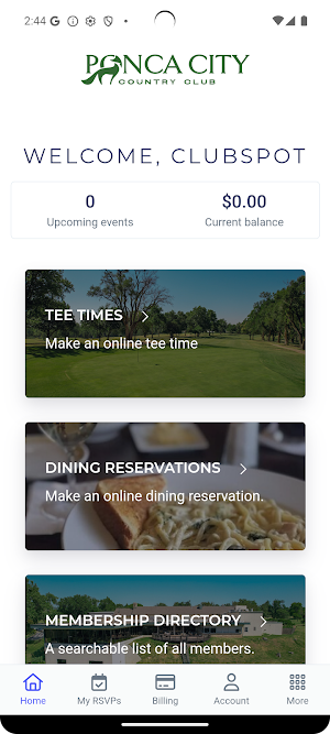Ponca City Country Club Screenshot 0