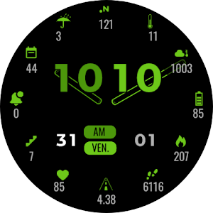 O.verkill / WearOS watchface Screenshot 2
