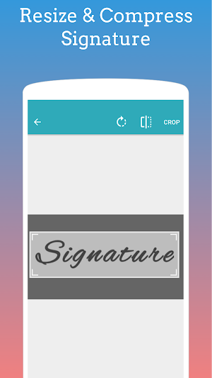 Photo Resizer for Form Fill Up Screenshot 2