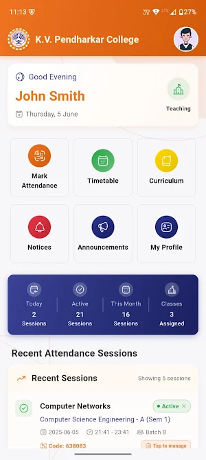K.V. Pendharkar College Screenshot 3