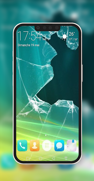 Broken Screen Wallpaper Screenshot 2