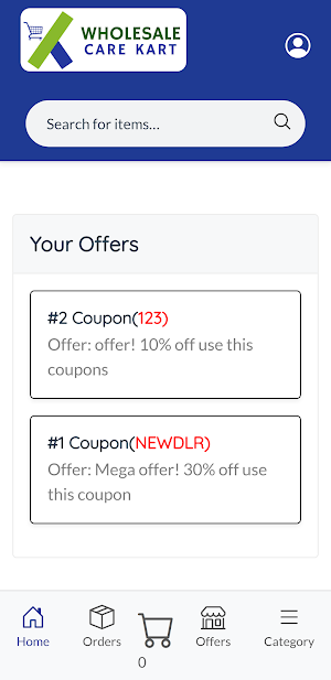 WholeSaleCareKart Screenshot 1