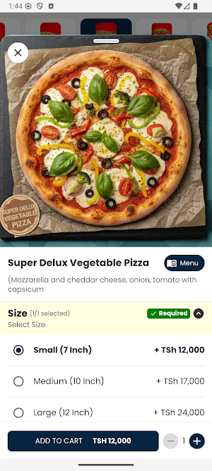 Meera Pizza Screenshot 3