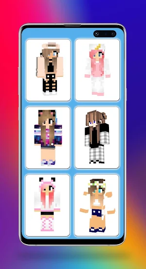 Girls Skins For Minecraft MCPE Screenshot 0