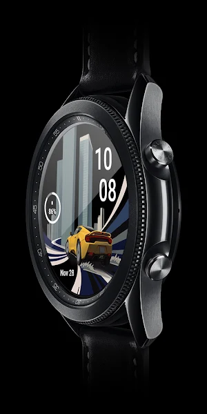 Race car Watch Face Screenshot 3