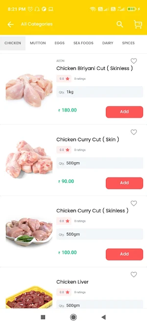 Z Fresh Foods Screenshot 2