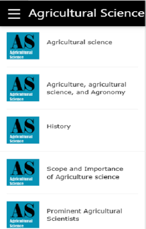 Agricultural science Screenshot 3
