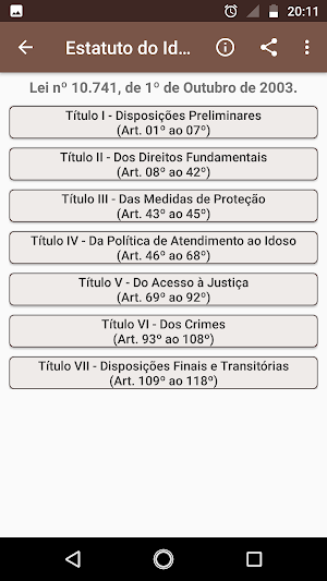Estatuto do Idoso 2022 Screenshot 1