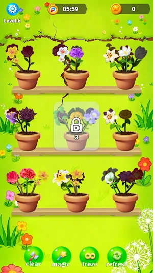 Flower Match - Sort Game Screenshot 1