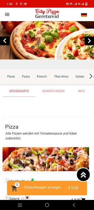 City Pizza Geretsried Screenshot 3