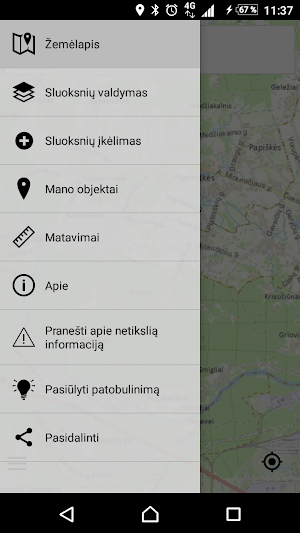 Geoportal.lt Screenshot 0