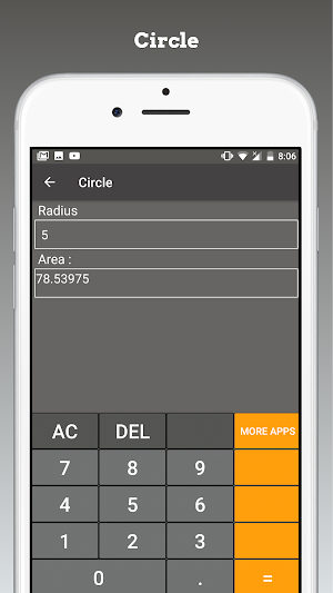 Area and Volume Calculator Screenshot 3