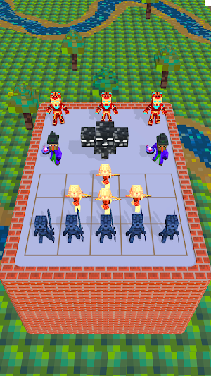 Merge Hero Craft Evolution Screenshot 0