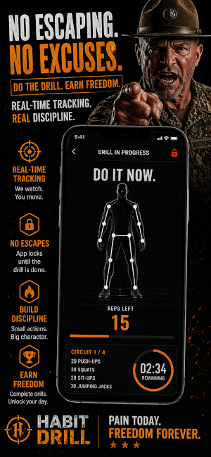 HabitDrill Screenshot 0