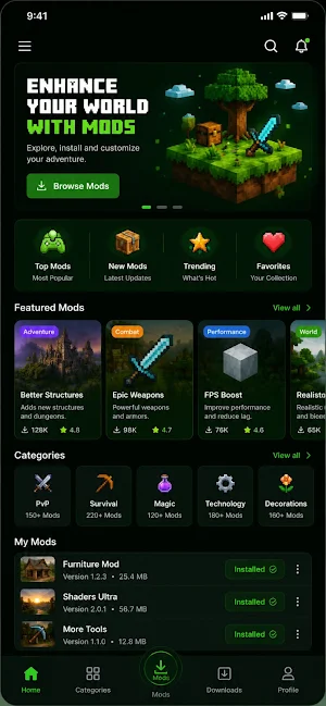 Java Mods For Minecraft - MC Screenshot 0