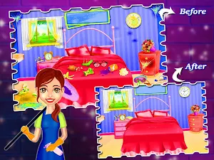 Big House Cleaning And Washing Game Screenshot 2
