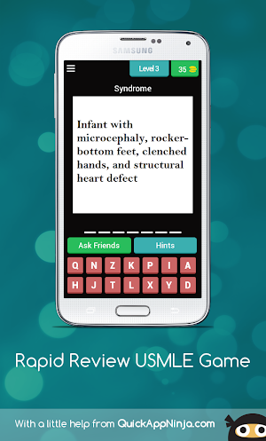 Rapid Review USMLE Step 1 Game Screenshot 3