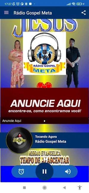 Rádio Gospel Meta Screenshot 0