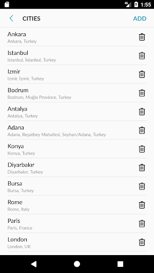 Turkey Weather Screenshot 3
