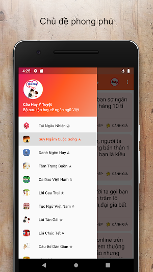Câu Hay Ý Tuyệt: Bộ sưu tập những câu nói hay Screenshot 1