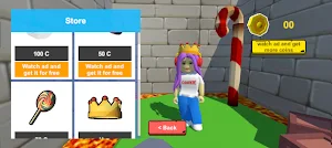 obby lava island parkour Screenshot 2