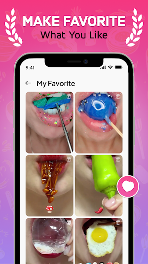 ASMR Eat Sound Satisfying Lips Screenshot 2