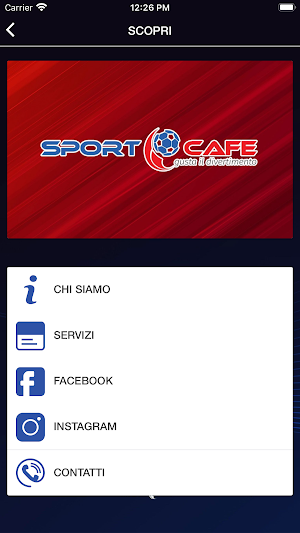 SPORT CAFE GROUP Screenshot 0