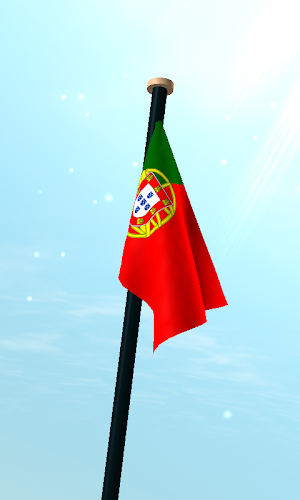 Portugal Flag 3D Free Screenshot 2