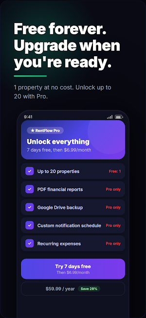 RentFlow: Tenant Rent Tracker Screenshot 3
