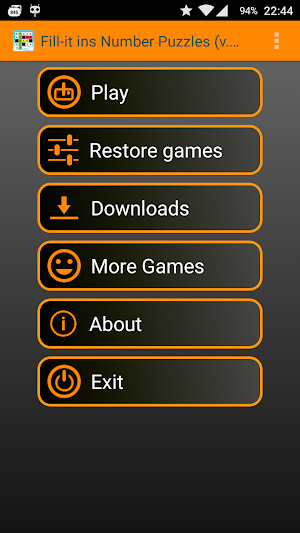 Fill-it ins number puzzles PRO Screenshot 0