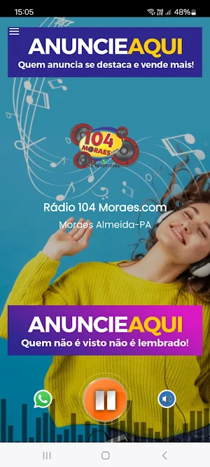 Rádio 104MORAES.com Screenshot 0