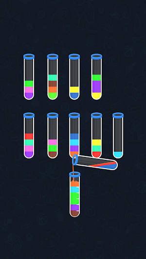 Tube Color Puzzle Screenshot 2
