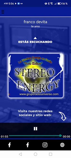 Grupo Radio Universo Screenshot 2