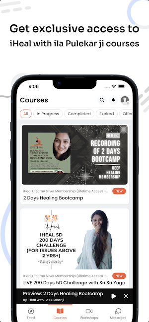iHeal with ila (Art of Living) Screenshot 2
