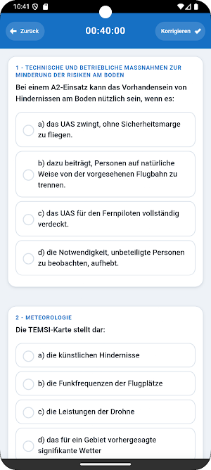 Drohnenführerschein A2 Screenshot 2