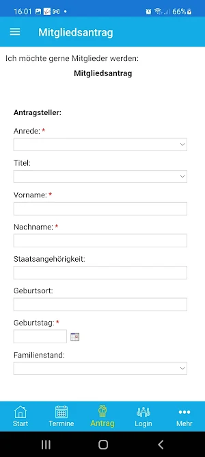 Wirtschaftsvereinigung WOB Screenshot 2