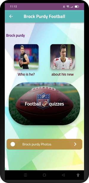 Brock Purdy football Screenshot 0