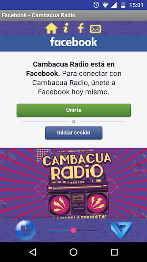 Cambacua Radio Screenshot 2