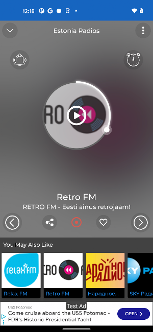 Estonia Radio + Recorder Screenshot 3